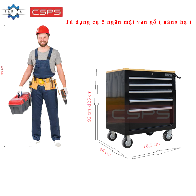 Đầu tư tủ dụng cụ 5 ngăn đầu tư cho sự ổn định lâu dài