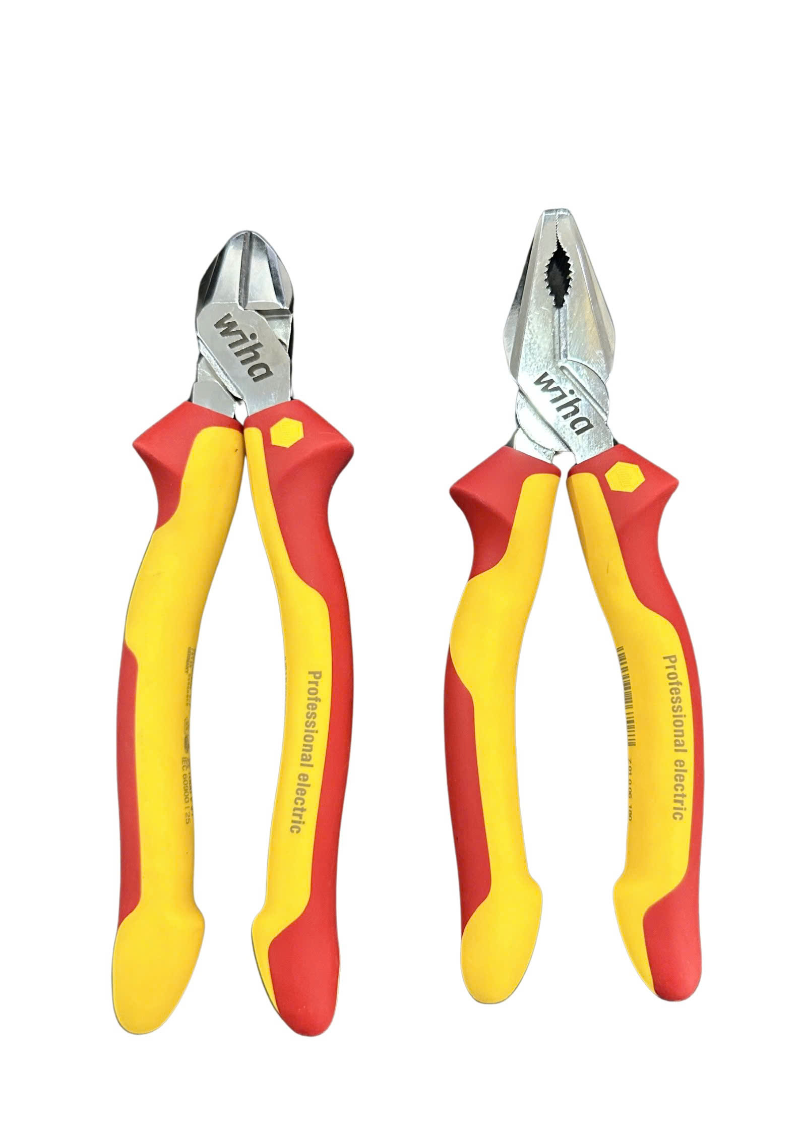 Bộ 2 Kìm Wiha cách điện 1000V 43340 & 26708 chuyên nghiệp