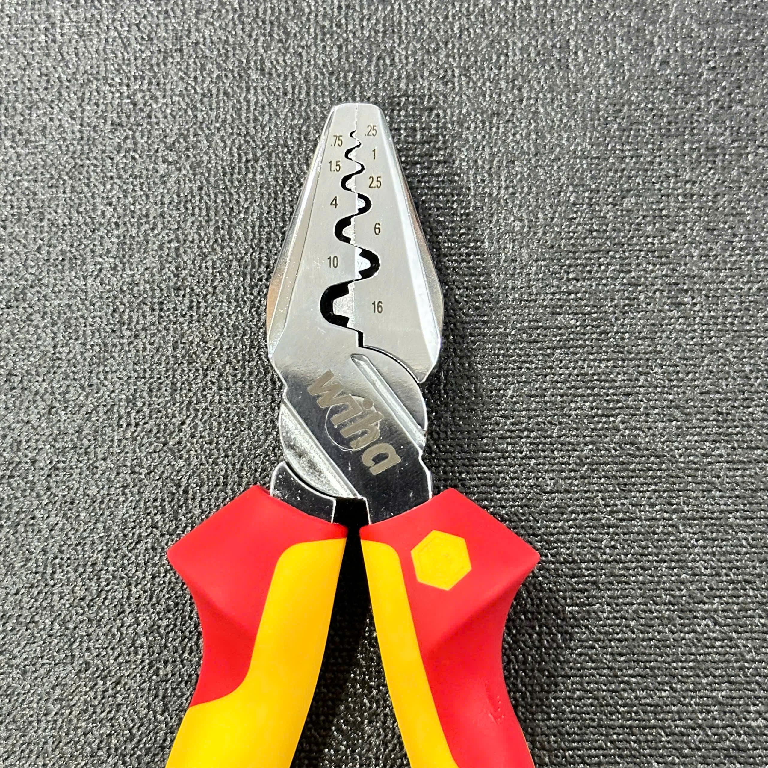 Kìm bấm cos cách điện 1000V Wiha 35862