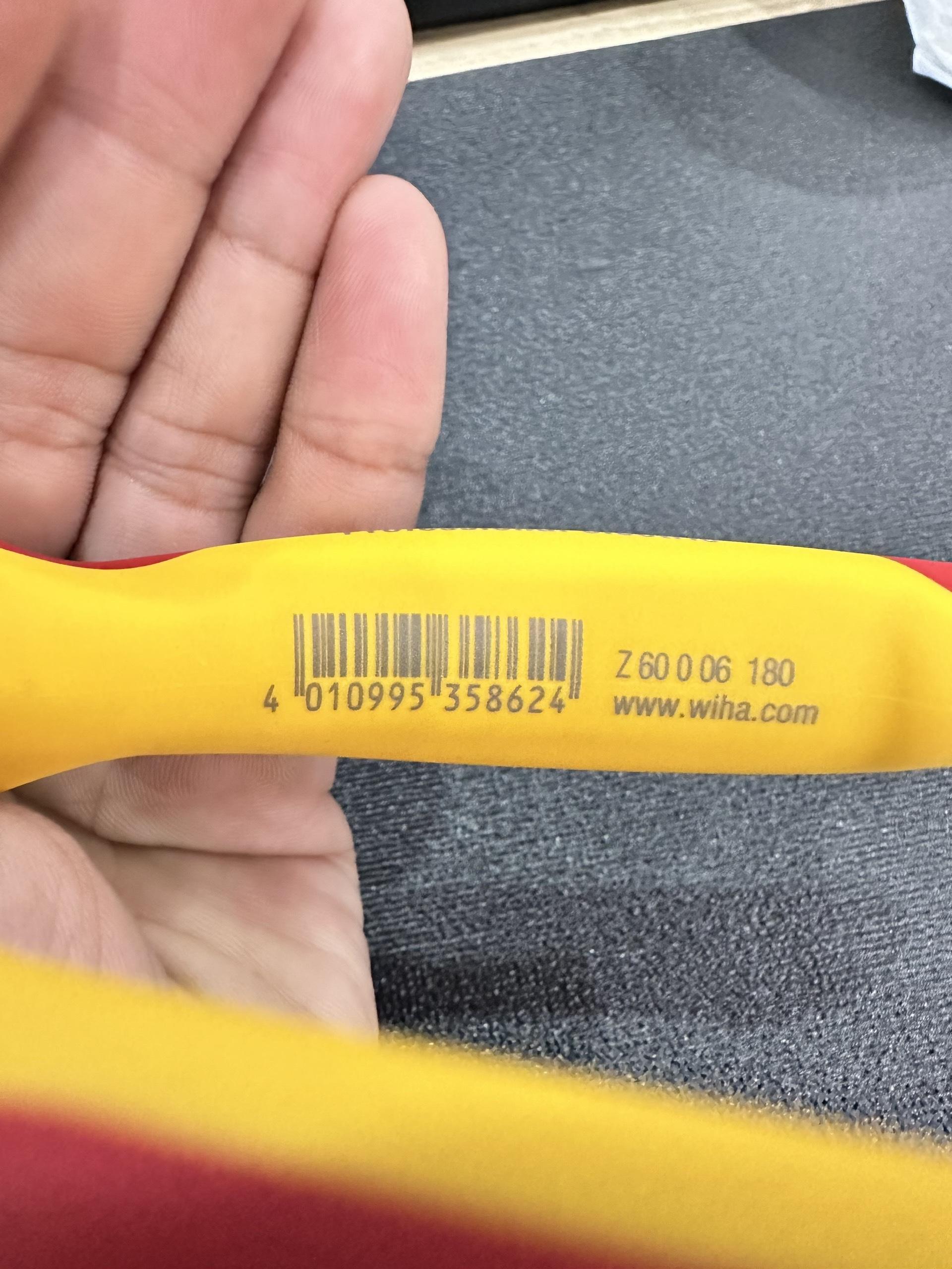 Kìm bấm cos cách điện 1000V Wiha 35862