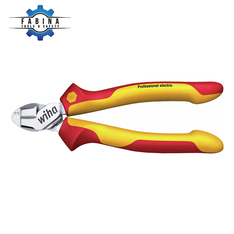 Wiha 26745 Stripping diagonal cutters Professional electric with DynamicJoint®