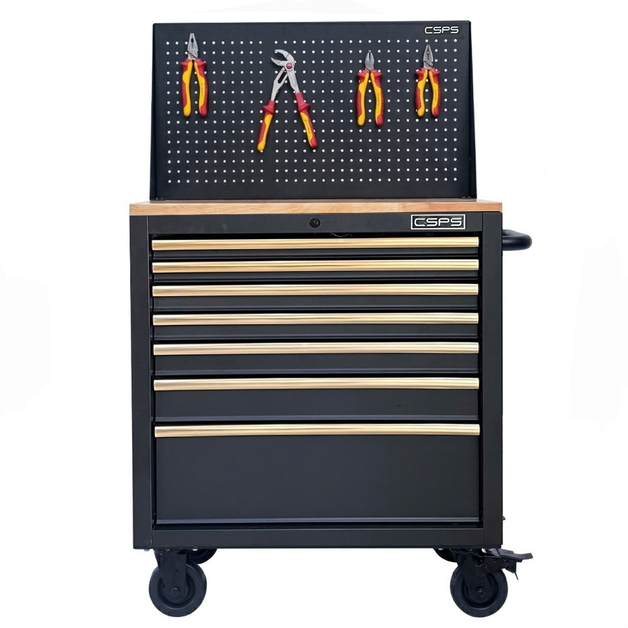 Tủ đồ nghề CSPS 7 ngăn có bánh xe giá rẻ – Bạn có đang lãng phí thời gian chỉ vì… tìm dụng cụ?