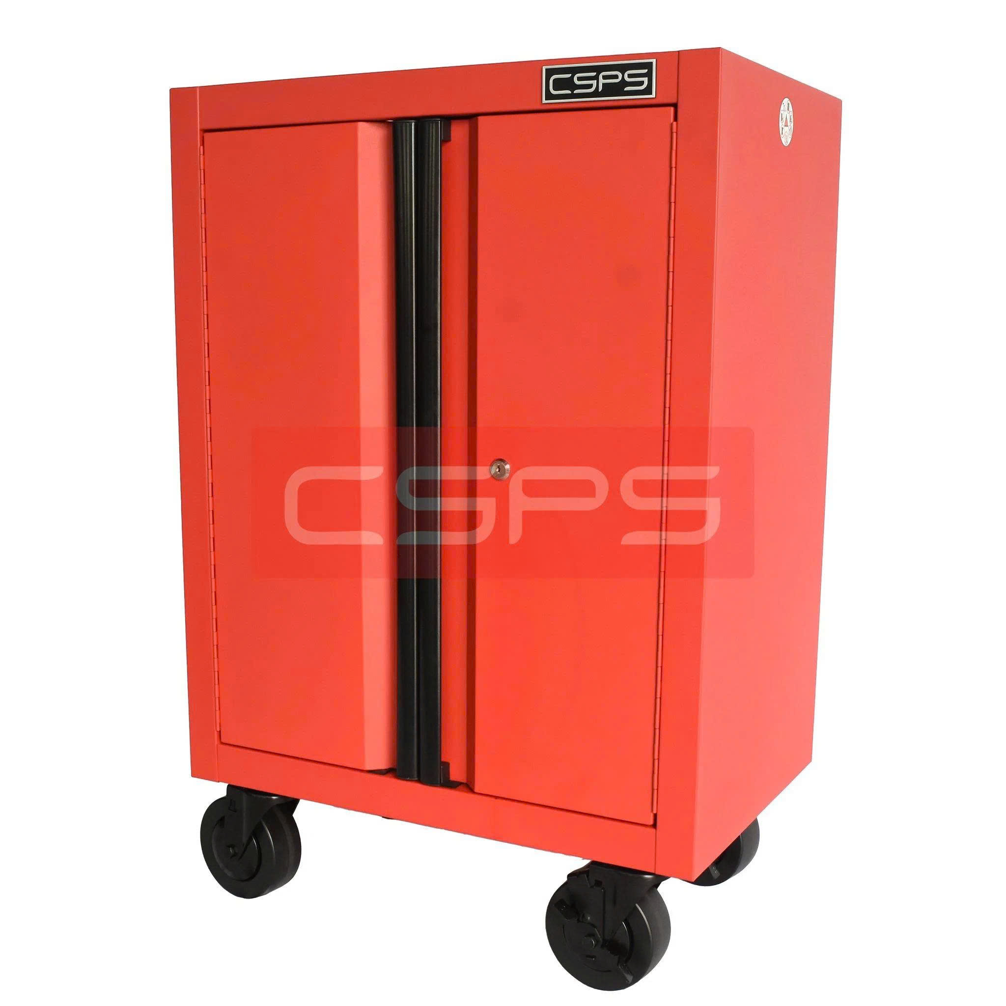 Tủ dụng cụ CSPS 61cm - 00 hộc kéo màu đen kèm bánh xe