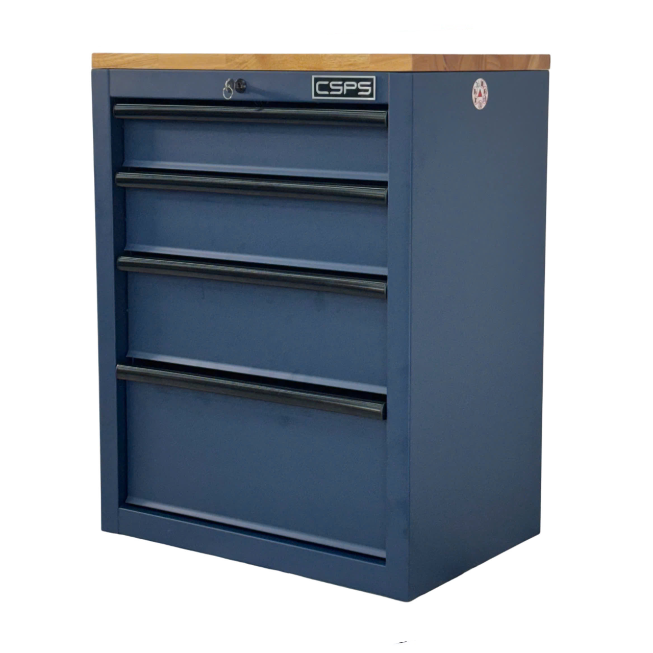 CSPS Matt Blue tool cabinet 61cm - 04 drawers