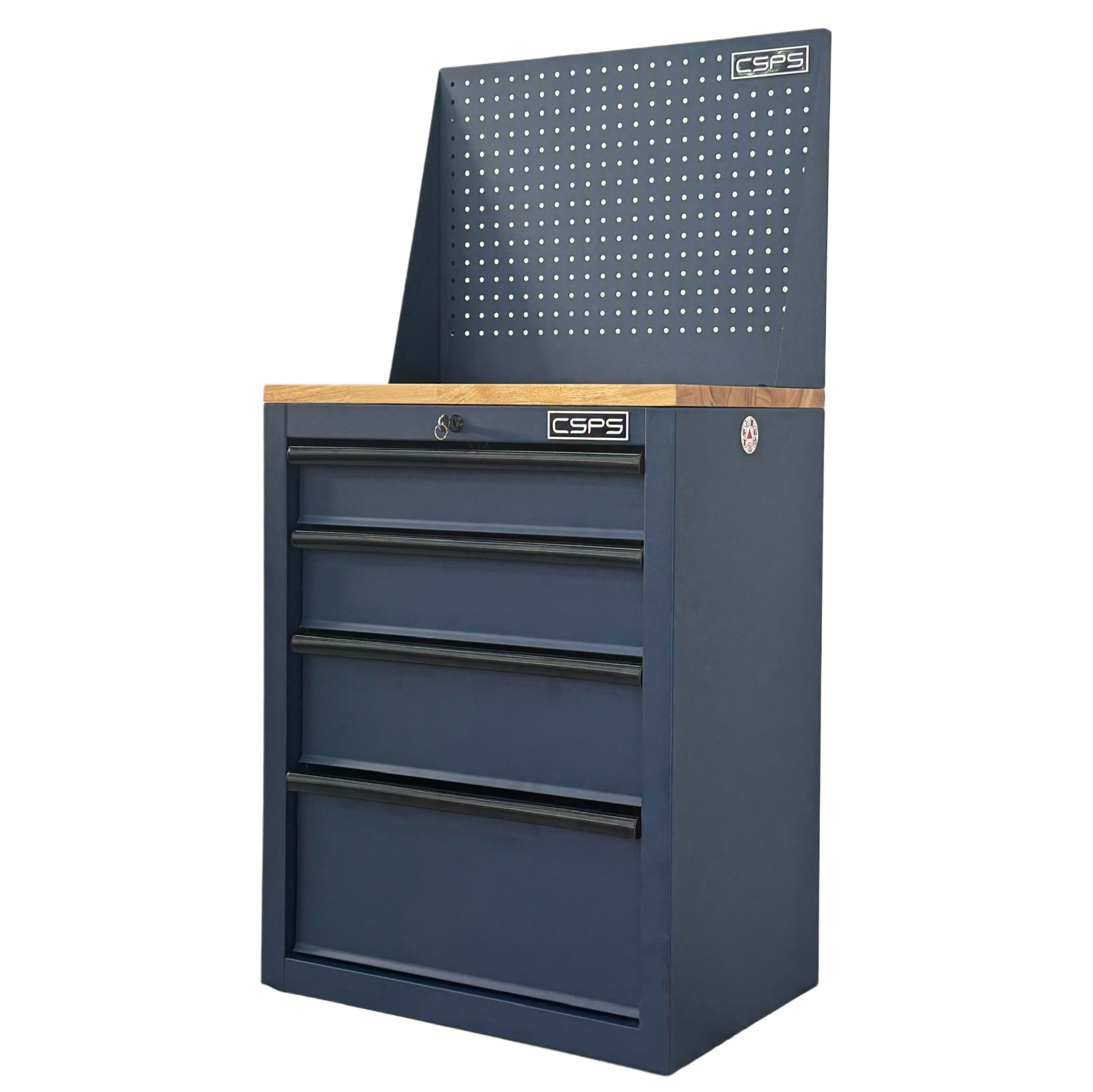CSPS Matt Blue tool cabinet 61cm - 04 drawers