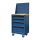 CSPS Blue Tool Cabinet 61cm with Wooden Top & Pegboard & FBN Casters 12cm – 4 Drawers Tủ xanh bánh xe Fbn 12cm